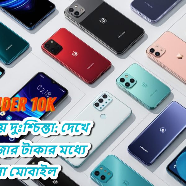 বাজেট নিয়ে দুঃশ্চিন্তা: দেখে নিন ১০ হাজার টাকার মধ্যে ভালো মোবাইল