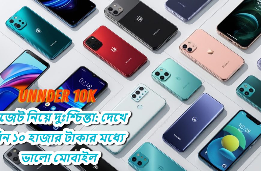 বাজেট নিয়ে দুঃশ্চিন্তা: দেখে নিন ১০ হাজার টাকার মধ্যে ভালো মোবাইল